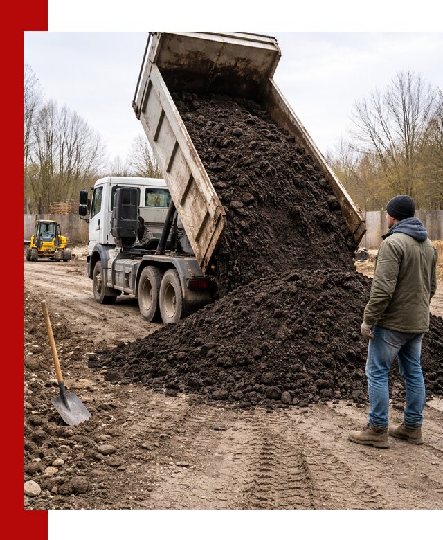 Доставка чернозема навалом в Сатке быстро и выгодно