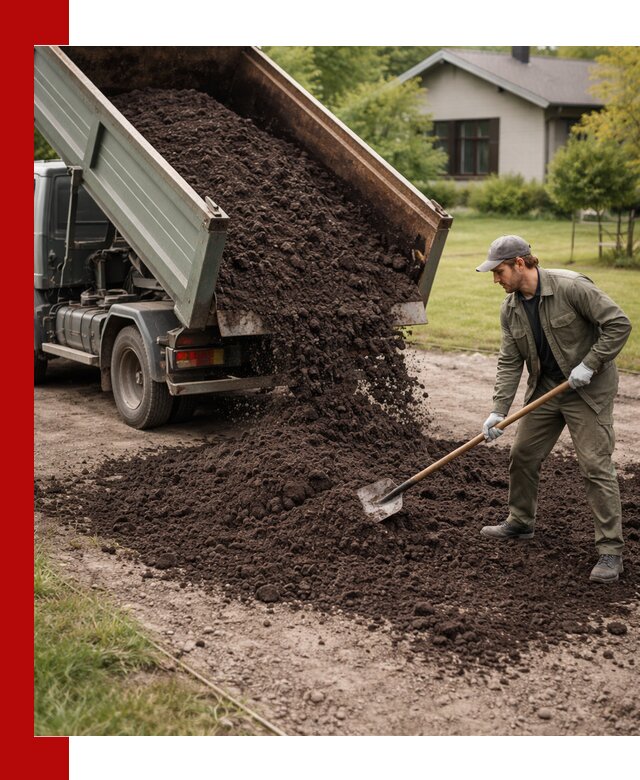 Чернозем для газона с доставкой в Сатке быстро и качественно