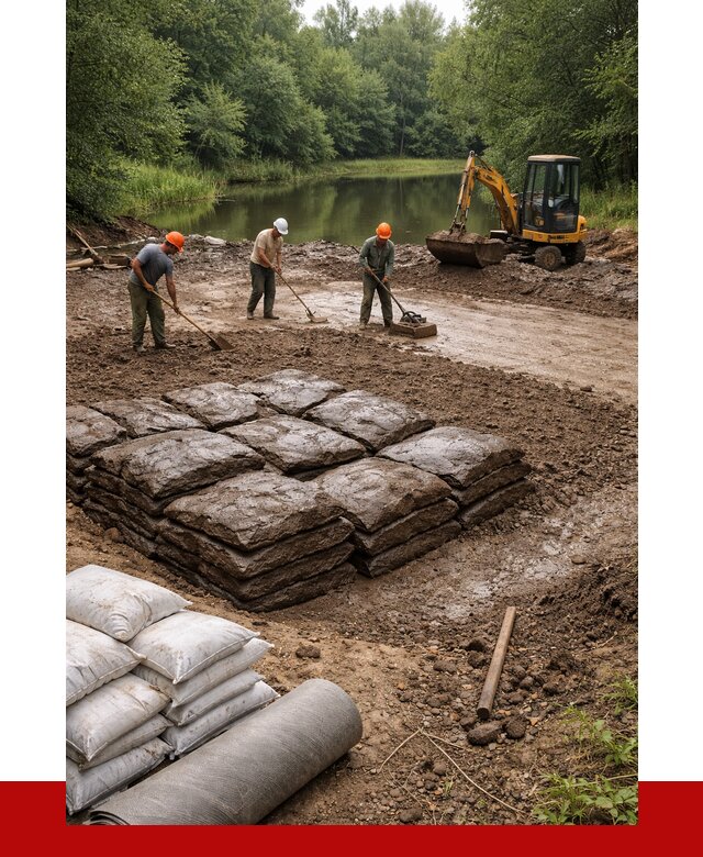 Купить глину для пруда в Сатке от 4655 р. с доставкой | ПРОНЕРУДСтк