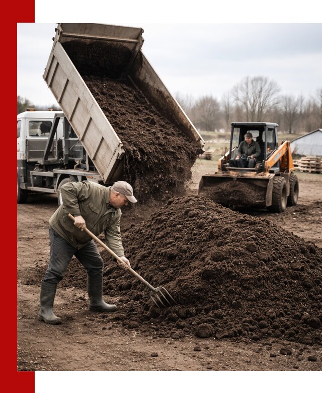 Доставка и продажа перегноя в Сатке быстро и дешево