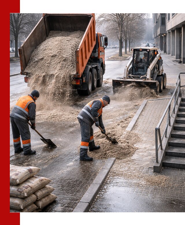 Поставка противогололедных материалов в Сатке