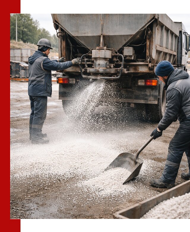 Доставка и продажа хлористого кальция в Сатке