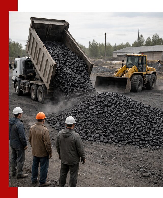 Доставка угля антрацита в Сатке с самосвалами и погрузкой