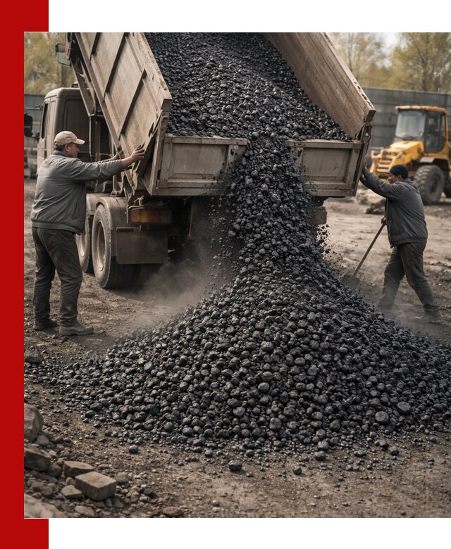 Доставка угля семечка самосвалами в Сатке