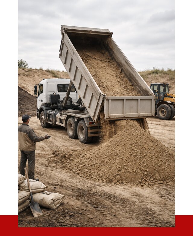 Доставка самосвалом 20 кубов в Сатке от 7758 р. | ПРОНЕРУДСтк