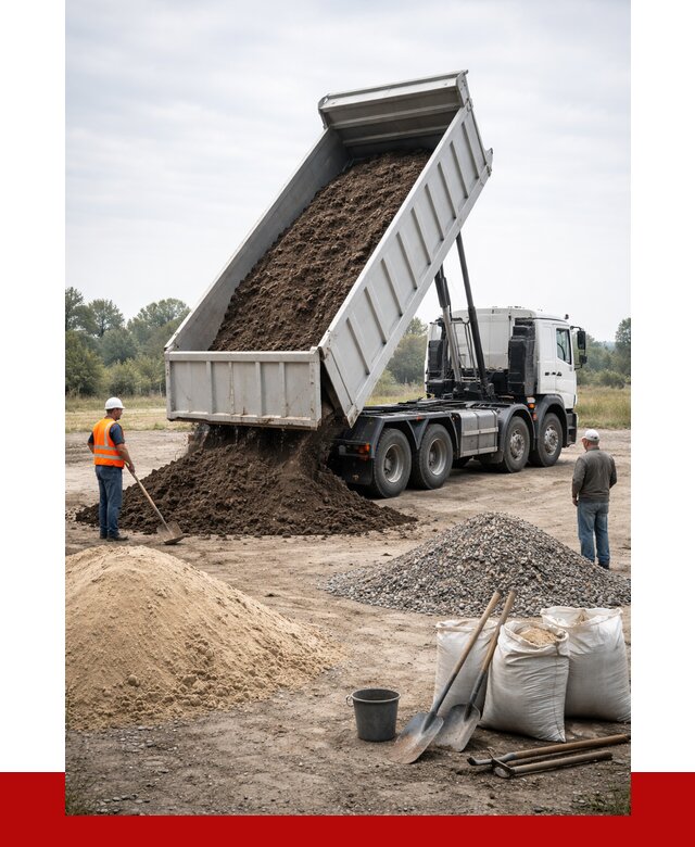 Доставка самосвалом 30 кубов в Сатке от 8792 р. | ПРОНЕРУДСтк