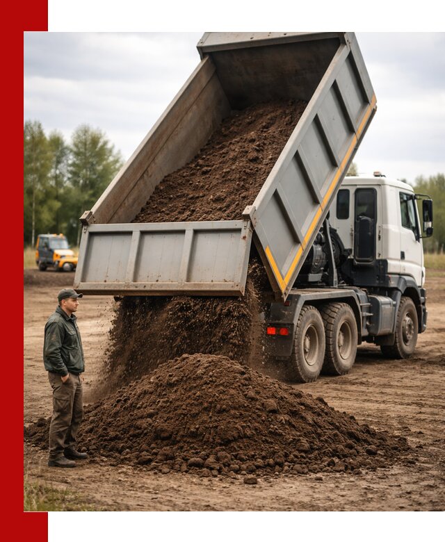 Аренда самосвала с водителем в Сатке для сыпучих грузов и навоза