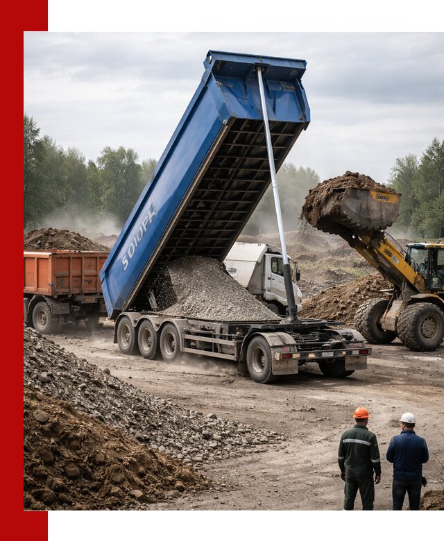 Аренда тонар 40 тонн в Сатке с доставкой материалов