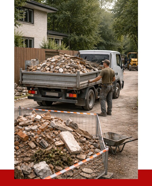 Вывоз строительного мусора с погрузкой в Сатке от 7758 р | ПРОНЕРУДСтк