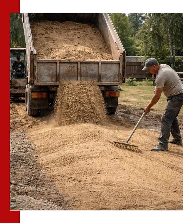 Отсыпка участка песком в Сатке быстро и качественно