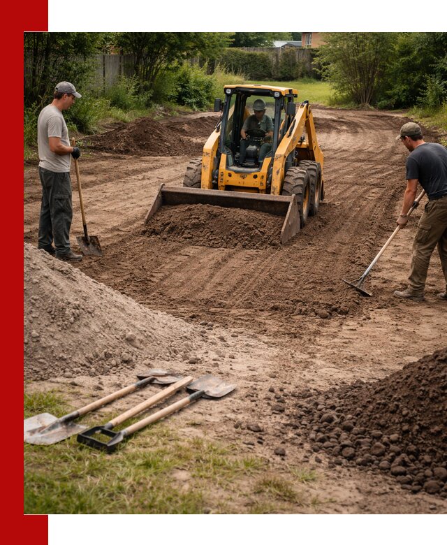 Планировка участка грунтом с вывозом и доставкой в Сатке