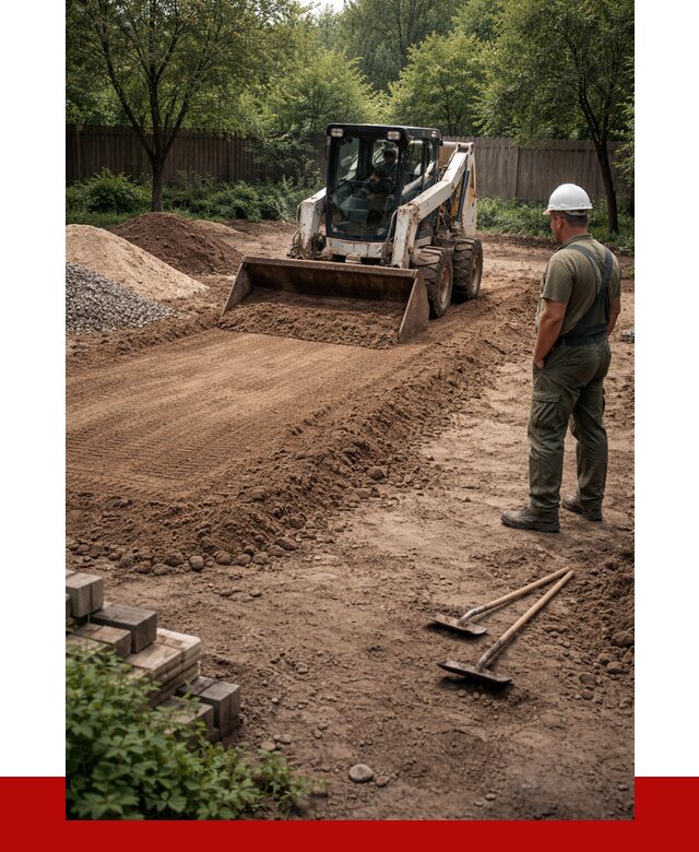 Выравнивание участка под ключ в Сатке от 3620 р. | ПРОНЕРУДСтк