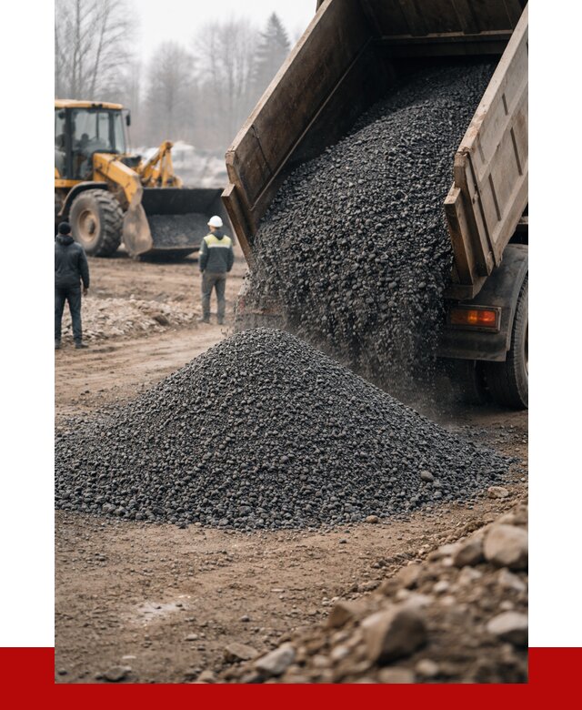 Асфальтовая крошка в Сатке с доставкой от 1862 р. | ПРОНЕРУДСтк